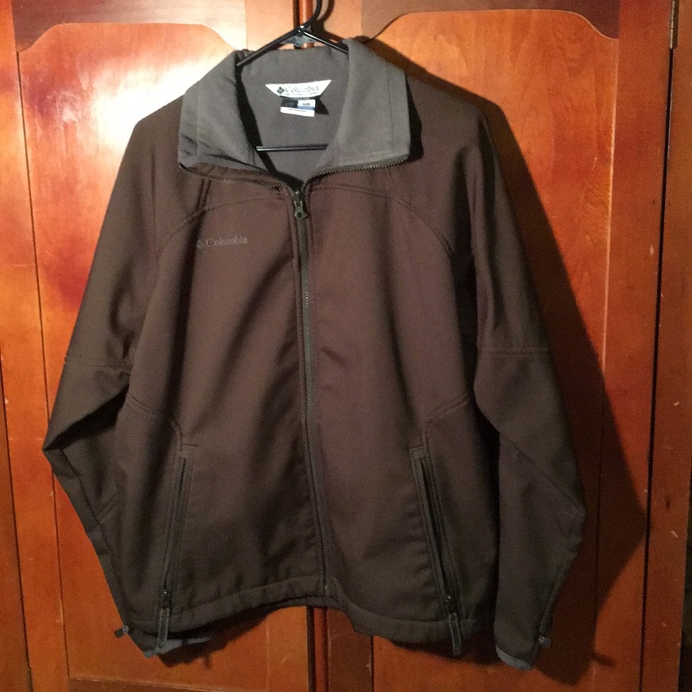 Columbia softshell men’s medium brown